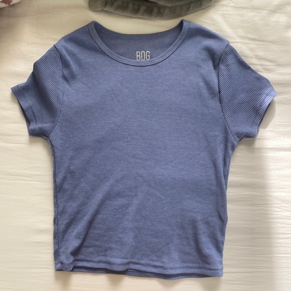 Urban Outfitters | Tops | Light Blue Bdg Size Small Baby Tee | Poshmark